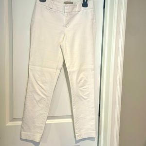 Banana Republic white pants